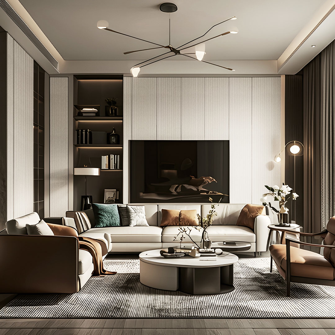 Panel tekstury ZZ25 o prostej linii - lekki luksus