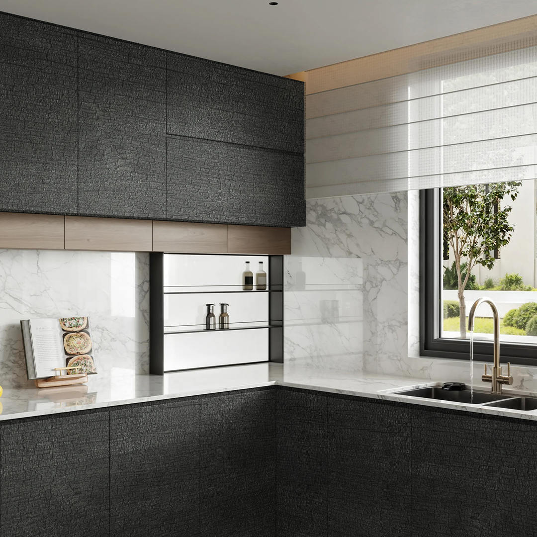 ZS02 Panel z zwęgloną teksturą - 3D